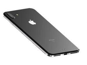 Apple iPhone model in het zwart